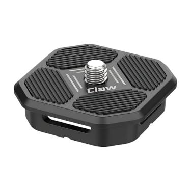 Imagem de Claw Quick Release Adaptador Montagem Câmera Tripé 2107 Placa Superior QR Engate Rápido Universal para Câmeras DSLR e Mirrorless, Filmagem, Fotografia e Vlog