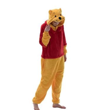 Imagem de Pijama de macacão COSUSKET Bear, fantasia unissex de Halloween para ad
