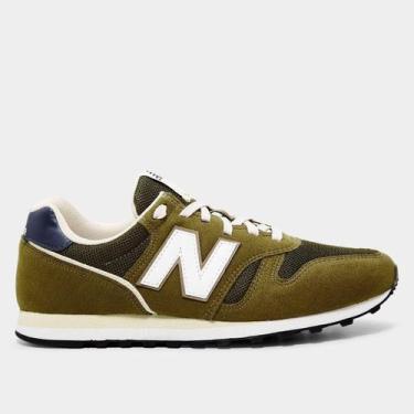 Imagem de Tênis New Balance 373 V2 Masculino, Verde escuro, 41