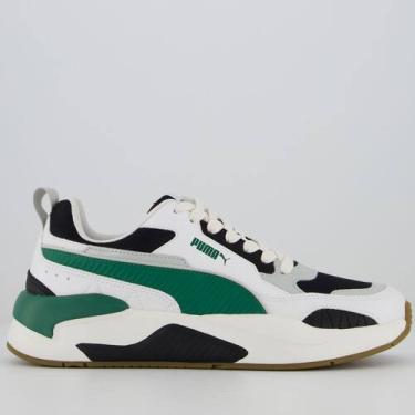 Imagem de Tênis Puma X-Ray 2 Square Branco Preto e Verde, 40
