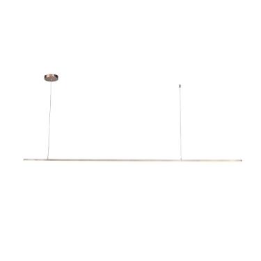 Imagem de Pendente Rose Aco Inox 180Cm 18W 3000K Sl-0517/H1 180 Rose