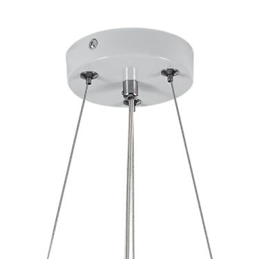 Imagem de Canopla Para Plafon Redondo Branco 12Cm