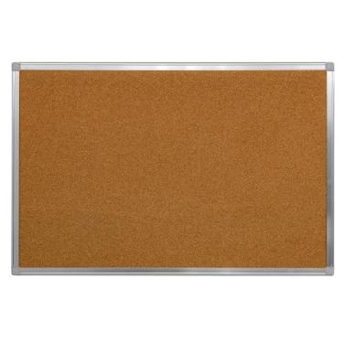 Imagem de Quadro de Aviso Cortiça Moldura Alumínio A STALO, 200x120