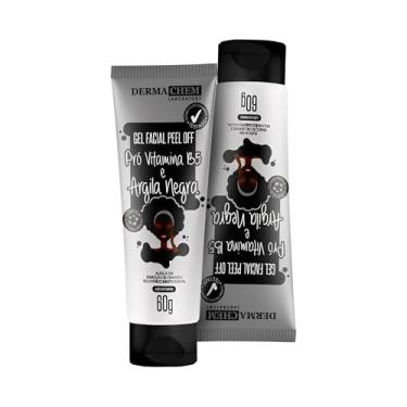 Imagem de Gel Facial Argila Preta Peel Off 60g Pró Vitamina B5 Pele Mistas e Oleosas