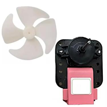 Imagem de Motor Ventilador e Hélice Geladeira Brastemp Consul 110v