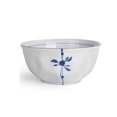 Imagem de Tigela de cereais, tigela de sopa de salada, tigela de ramen, grande empilhável redonda fina porcelana cereal conjunto de tigelas de servir massa, tigelas de cerâmica tigelas de sopa para cozinha (cor