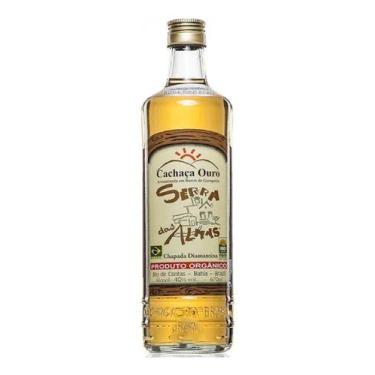 Imagem de Cachaça Serra Das Almas Ouro 670ml - VACCARO