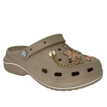 Imagem de Sandalia Babuche Feminina Com Enfeite Salto Conforto 2436 - LARGO CAMI