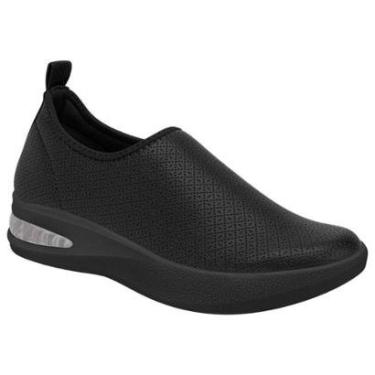 Imagem de Tênis Feminino SoftStep Anabela Preto Incolor Piccadilly 940001-11-Feminino