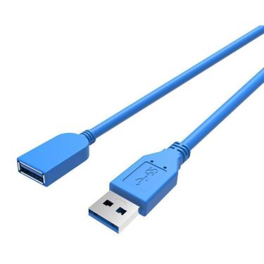 Imagem de Cabo Extensor Usb 3.0 De 3 Metros Azul
