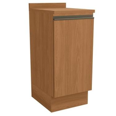 Imagem de Balcao Com Tampo 1 Porta 40 Cm Mdp Maxxi Canela Kappesberg