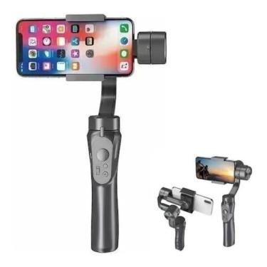 Imagem de Suporte Estabilizador De Imagem Gimbal H4 Celular Câmera Smartphone 3 