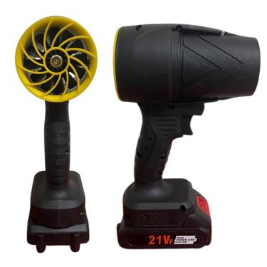 Imagem de Soprador Turbo Fan 32000 RPM Recarregavel Potenta Limpeza Jardim Quintal Folha Detrito Sujeira Manutençao