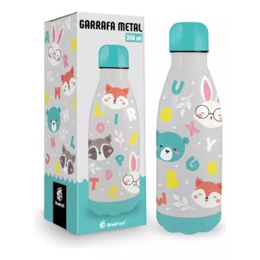 Imagem de GARRAFA TERMICA METAL NEO 350ML - ALFABETO