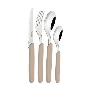 Imagem de Faqueiro Tramontina Carmel 24 Peças Natural Médio