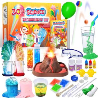 Imagem de Kits científicos UNGLINGA 30+ Experiments for Kids Chemistry Set