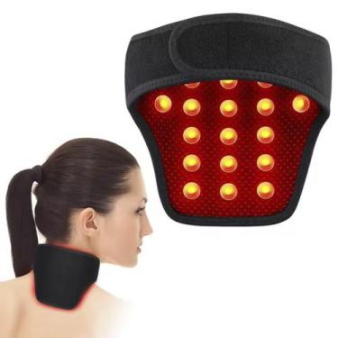Imagem de Cinta de Pescoço Autoaquecedor Sem Fio Portatil Coluna Cervical Alivia