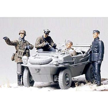 Imagem de Tamiya 300035253 – 1:35 WWII Figurine Set, Swimmwagen Amphibious Car (4)