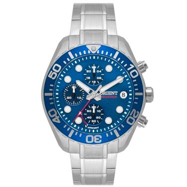 Imagem de Relógio Orient Scuba Diver MBSSC300 D1SX - Cronógrafo a Quartzo com Mostrador Wave e Resistência 100m