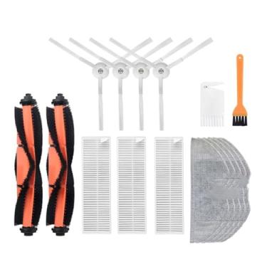 Imagem de New Main Brush Side Brush Filter Kits Compatible With Xiaomi Mijia G1 MJSTG1 Vacuum Cleaner Vacuum-Mop Essential(Light Grey)