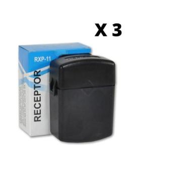 Imagem de kit 3 Receptor 433 2 Canais De Controle Remoto Portão Alarme - HOMBRUS