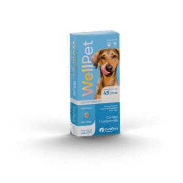 Imagem de Antipulgas Carrapatos Wellpet Cães Ourofino 400mg 20,1 A 40kg