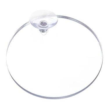 Imagem de MotiveTech Espelho de acrílico para treinamento de peixes, espelho para betta, decorativo, ornamento para aquário, exercício para peixes, 6cm