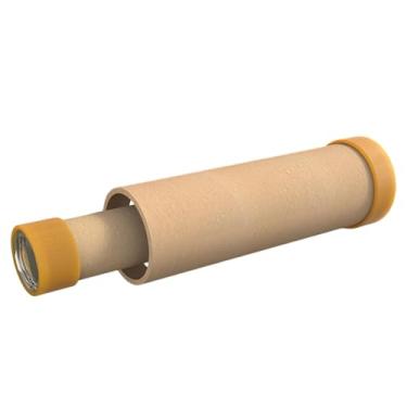 Imagem de YIJU Binóculos infantis de brinquedo com lentes côncavas e convexas para demonstração do princípio de formação de imagem e espelho côncavo, ideais para, Lx6192