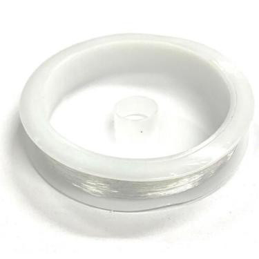 Imagem de Fio de NYLON 0,45MM com 100 Metros Rolo para Artesanato - KIT