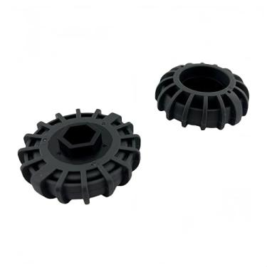 Imagem de Escova lateral adequada para limpeza de piscina Polaris Quattro P40 e Polaris Quattro Sport Pressure Side In-ground, peça de reposição da escova lateral Polaris, 2 peças