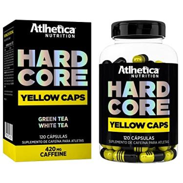 Imagem de Hardcore Yellow Caps Hardcore Series - 120 Cápsulas 420mg Cafeína, Athletica Nutrition