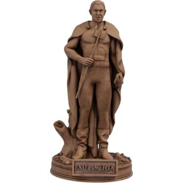 Imagem de Estátua Exu Pimenta Umbanda Candomblé (Cor Madeira)