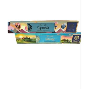 Imagem de Incensos Aromatizantes Cappadocia e Tuscany, Massala Premium, Liberdade Inspiradora e Bem Estar, 2 Variedades