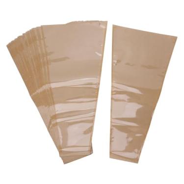 Imagem de SUNGOOYUE Sacos de Embalagem de Flores, 50 Peças, Sacos de buquê de Kraft Com Fita para Aniversário de Casamento, Envelopes de Embalagem Floral, Mangas de Flores