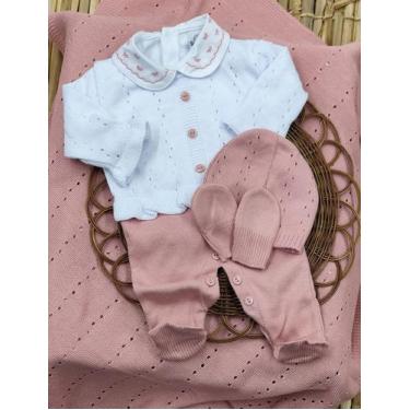 Imagem de Saída de Maternidade Luxo Bebê Menina - Samy Baby, Rosé