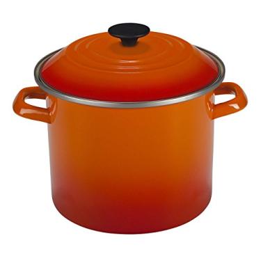 Imagem de Le Creuset Stockpot 22 cm Aço Carbono Esmaltado Laranja