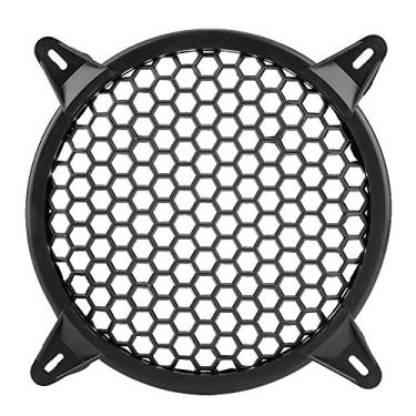 Imagem de Generic Capa de Alto-falante Protetor Resiliente para Subwoofer, Plástico Preto 6 Polegadas/8 Polegadas/10/12 para Modificação de áudio do Carro (#01)
