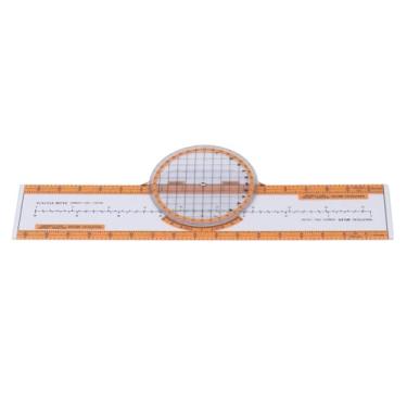 Imagem de YWBL-WH Calculadora de Piloto de Aviação por Computador de Vôo Com Plataforma Giratória, Soluções de Vetorização de de Plástico Laranja para Consumo de Combustível Em Velocidade de ETA, Ferramenta