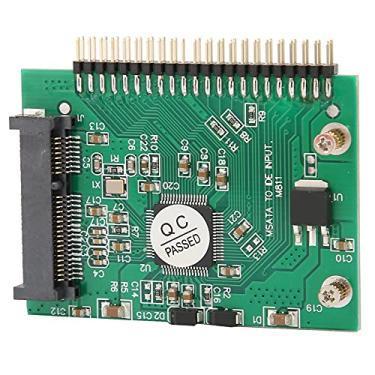 Imagem de SUNGOOYUE Placa Adaptadora MSATA SSD para HDD IDE de 2,5 Polegadas, PCB Verde, 50,95 X 30 X 3,8 Mm, Compatível Com Laptops, Computadores Industriais, Roteadores