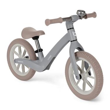 Imagem de KikkaBoo Bicicleta sem pedais LANSER, bicicleta para crianças, 2 anos, bicicleta de equilíbrio, de 2 a 6 anos, ultraleve e selim ajustável, bicicleta para bebê, cinzento