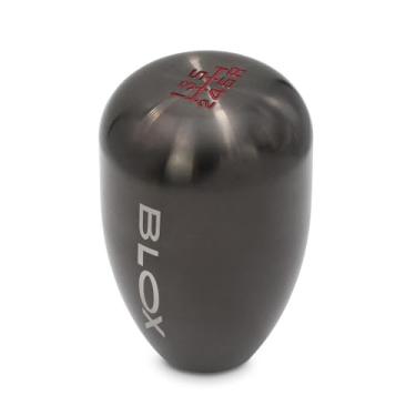 Imagem de BLOX - Botão de câmbio de tarugo de 6 velocidades "Original", metal metálico (BXAC-00210-6)