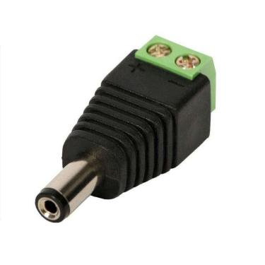 Imagem de Plug P4 Macho Com Borne 2.1 5.5Mm Parafuso Chipsce
