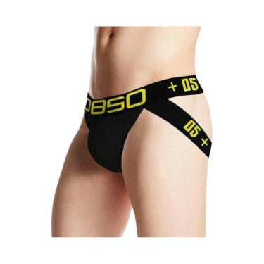 Imagem de Calcinhas Sexy Masculinas Jockstrap De Algodão G String Roupa Íntima T