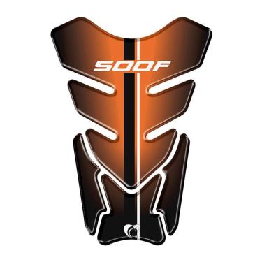 Imagem de Protetor Tanque Adesivo Resinado Compativel Cb500f Laranja Cor Laranja