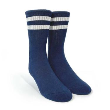 Imagem de Meia Cano Alto Esportiva Norden Old Style Marinho 36-43