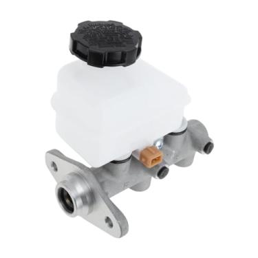 Imagem de Hihaha Cilindro Mestre de Freio Reservatório Nº 585102D000 para Hyundai Elantra 2001-2003 Cilindro Mestre Hidráulico Prateado Branco Liga de Alumínio Plástico 1 Peça