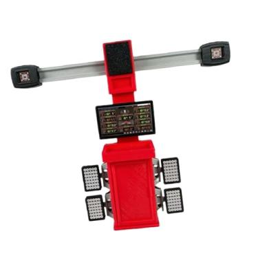 Imagem de Dynwave Ferramenta leve de alinhamento de 4 rodas para carros RC, compatível com modelos de carros RC Crawler em escala 1/18, para posicionamento, exibição e