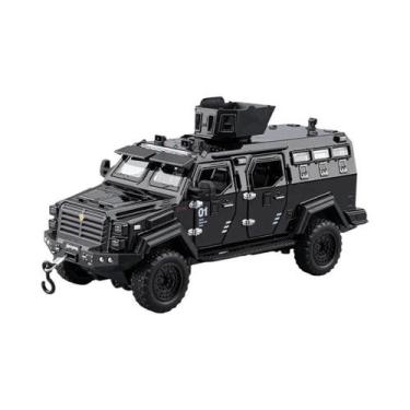 Imagem de Modelo De Carro Off-Road Blindado Em Escala 1:32 Com Som E Luz Para Cr