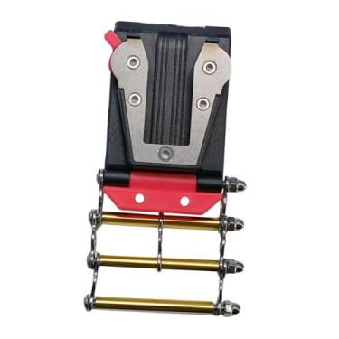 Imagem de Gralara Suporte para fita métrica com clipe para cinto, acesso rápido, multifuncional, fácil de instalar e substituir, ferramenta para pendurar, suporte para, Td Corrente Esquerda