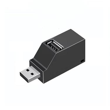 Imagem de Mini caixa divisora com extensor de adaptador 3.0, hub multiportas, hub de 3 portas 2.0, sem fonte de alimentação externa para laptop de mesa